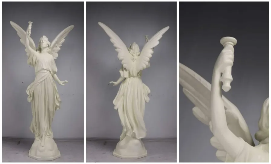 European-Style Angel Sculpture: The Perfect Blend of Elegance and Power
