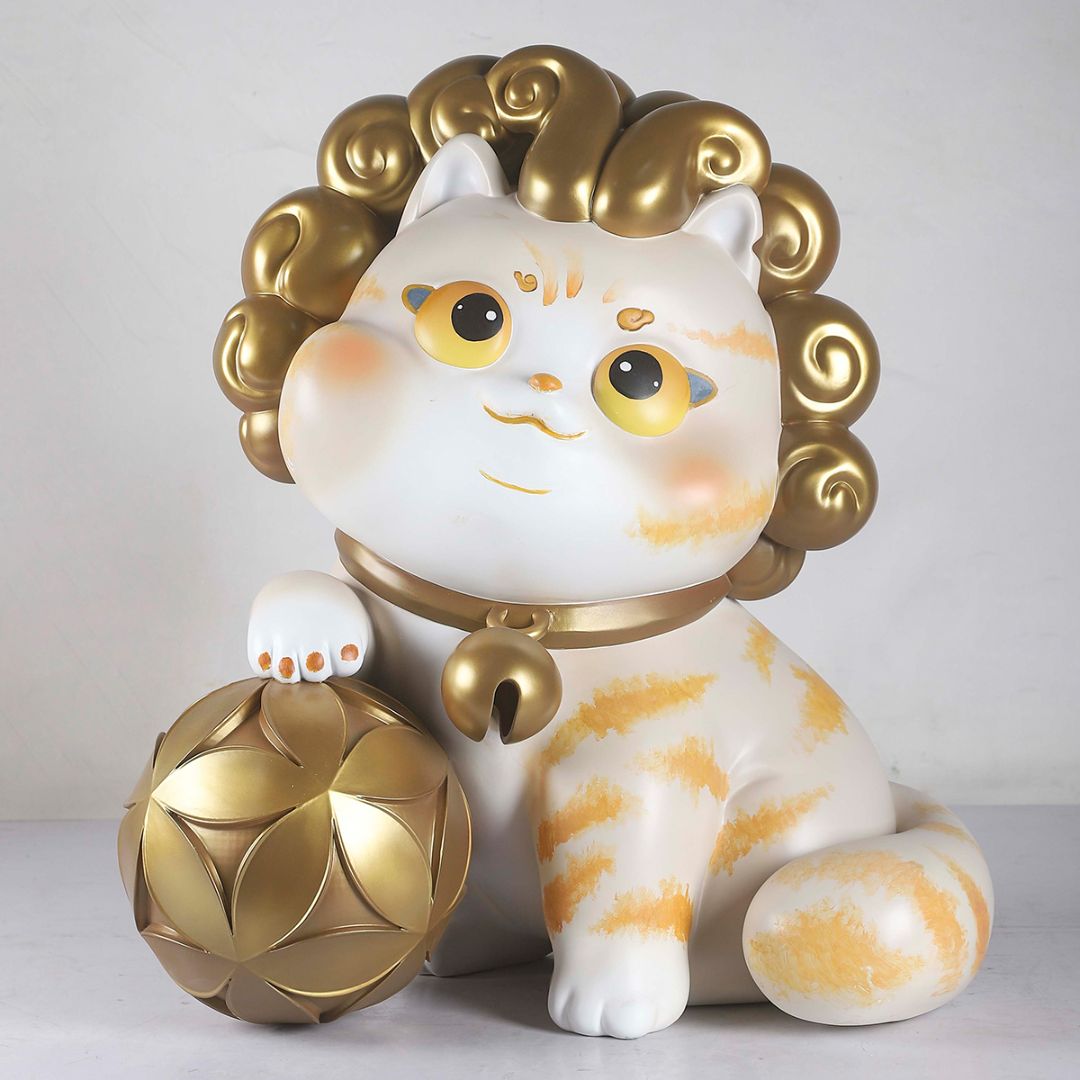 Royal Cat Papa Series (Stone Lion Meow)